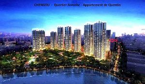 CHENGDU - Quartier Jianshe - Domicile Quentin - Aout 2023 -  06